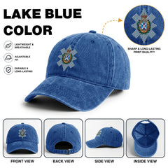 Black Watch Crest Washed Classic Cap