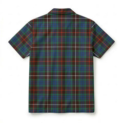 Fraser (of Lovat) Hunting Ancient Tartan Crest Hawaiian Shirt