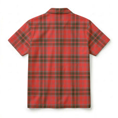 Grant Weathered Tartan Crest Hawaiian Shirt