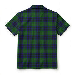 Keith Modern Tartan Crest Hawaiian Shirt