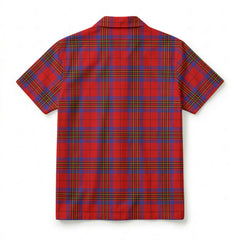 Leslie Modern Tartan Crest Hawaiian Shirt