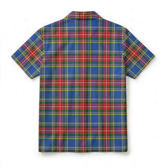 MacBeth Modern Tartan Crest Hawaiian Shirt
