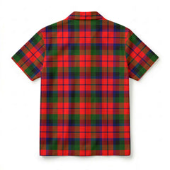 MacNaughton Modern Tartan Crest Hawaiian Shirt