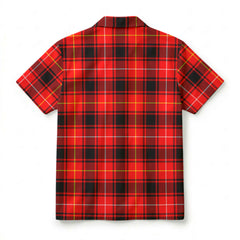 McIver Modern Tartan Crest Hawaiian Shirt