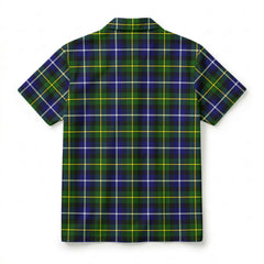 McNeil of Barra Modern Tartan Crest Hawaiian Shirt