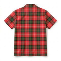 Nesbitt Modern Tartan Crest Hawaiian Shirt