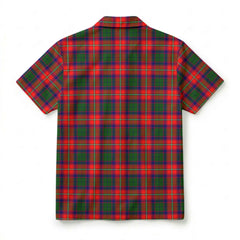 Roxburgh District Tartan Crest Hawaiian Shirt