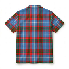 Trotter Tartan Crest Hawaiian Shirt