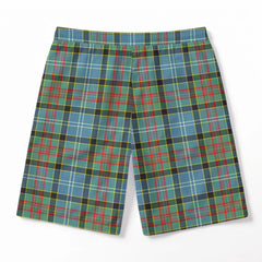 Caldwell Tartan Crest Men's Beach Shorts