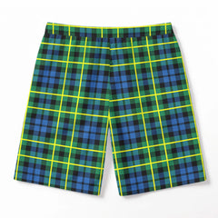 Campbell of Breadalbane Ancient Tartan Crest Men's Beach Shorts