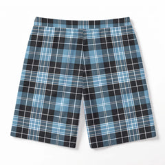 Clark Ancient Tartan Crest Men's Beach Shorts