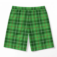 Galloway District Tartan Crest Men's Beach Shorts