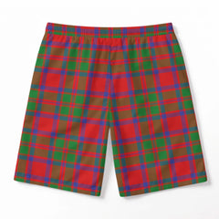 MacIntosh Modern Tartan Crest Men's Beach Shorts