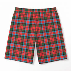 McDuff Modern Tartan Crest Men's Beach Shorts