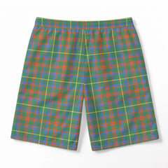 McIntosh Hunting Ancient Tartan Crest Men's Beach Shorts