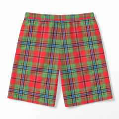 McLean of Duart Modern Tartan Crest Men's Beach Shorts