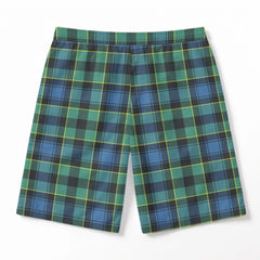 Mowat Ancient Tartan Crest Men's Beach Shorts