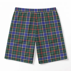 Ogilvie Hunting Modern Tartan Crest Men's Beach Shorts