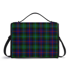 Calder Tartan Crest Satchel Bag