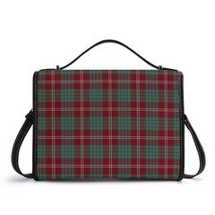 Crawford Modern Tartan Crest Satchel Bag