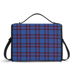 Elliot Modern Tartan Crest Satchel Bag