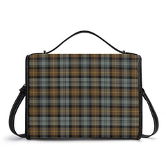 Gordon Weathered Tartan Crest Satchel Bag