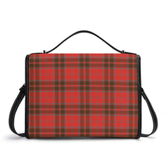 Grant Weathered Tartan Crest Satchel Bag