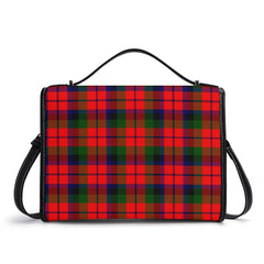 MacNaughton Modern Tartan Crest Satchel Bag