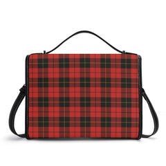 Wallace Weathered Tartan Crest Satchel Bag