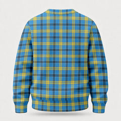 Laing Tartan Crest Sweater