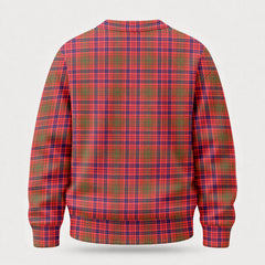 Lumsden Modern Tartan Crest Sweater