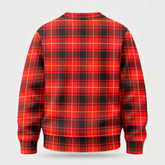 McIver Modern Tartan Crest Sweater