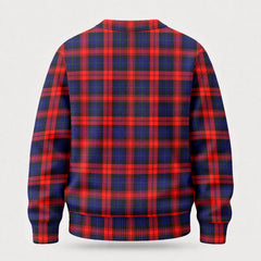 McLachlan Modern Tartan Crest Sweater
