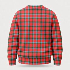 Sinclair Modern Tartan Crest Sweater
