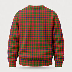 Skene Modern Tartan Crest Sweater