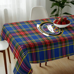 Beaton Modern Tartan Crest Tablecloth