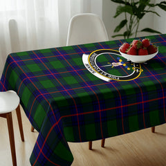 Shaw Modern Tartan Crest Tablecloth