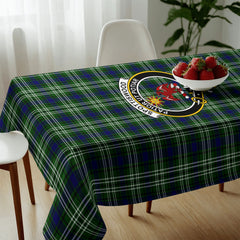 Spottiswood Tartan Crest Tablecloth