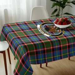 Stirling (of Keir) Tartan Crest Tablecloth
