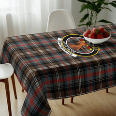 Sutherland Weathered Tartan Crest Tablecloth