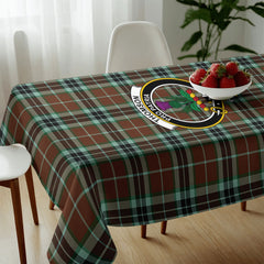 Thomson Hunting Modern Tartan Crest Tablecloth