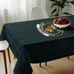 Walker Hunting Tartan Crest Tablecloth