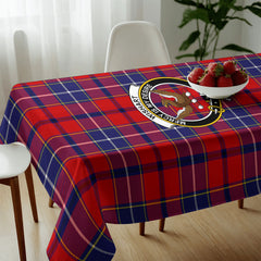 Wishart Dress Tartan Crest Tablecloth