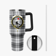 Glen Tartan Crest 40 oz Insulated Tumbler with Handle
