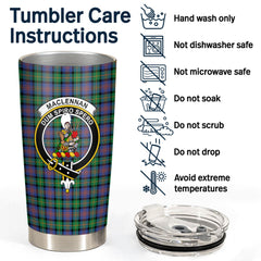 MacLennan Ancient Tartan Crest Tumbler