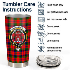 MacNaughten Tartan Crest Tumbler