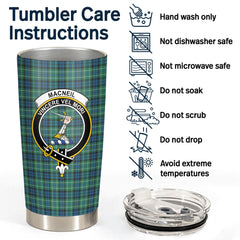 MacNeil of Colonsay Ancient Tartan Crest Tumbler
