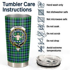 Murray of Atholl Ancient Tartan Crest Tumbler