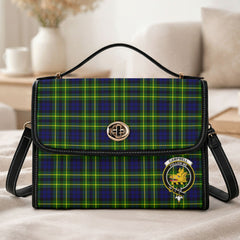 Campbell of Breadalbane Modern Tartan Crest Satchel Bag