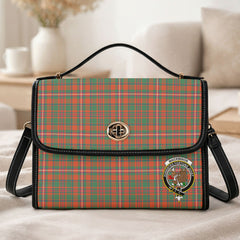 MacKinnon Ancient Tartan Crest Satchel Bag
